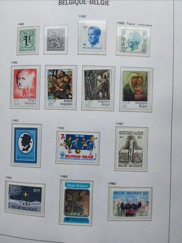 Belgique 1929/2006 - Album Davo très intéressant avec des, Gestempeld