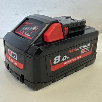 Milwaukee M18 HB8 Accu 18V 8Ah | Nette Staat, Ophalen of Verzenden, Nieuw