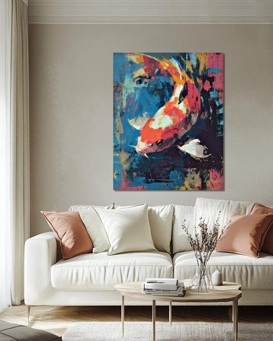 Michael Mey - The Koi Fish - XL, Antiek en Kunst, Kunst | Designobjecten