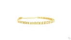 Armband - 14 karaat Geel goud - 4.31ct. tw. Geel Diamant, Handtassen en Accessoires, Armbanden, Nieuw