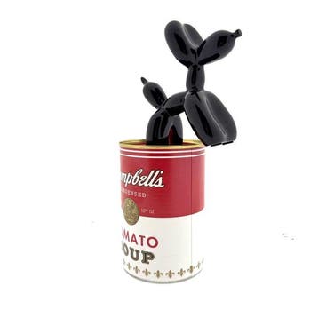 Koen Betjes (1992) - Balloon Dog (black) x Campbell’s Soup