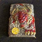 Zippo - Shell Inlay Doble Dragón - Aansteker - Zamak,, Nieuw
