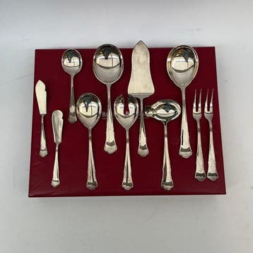 Robbe & Berking - model Alt-Chippendale - Ménagère (11) -