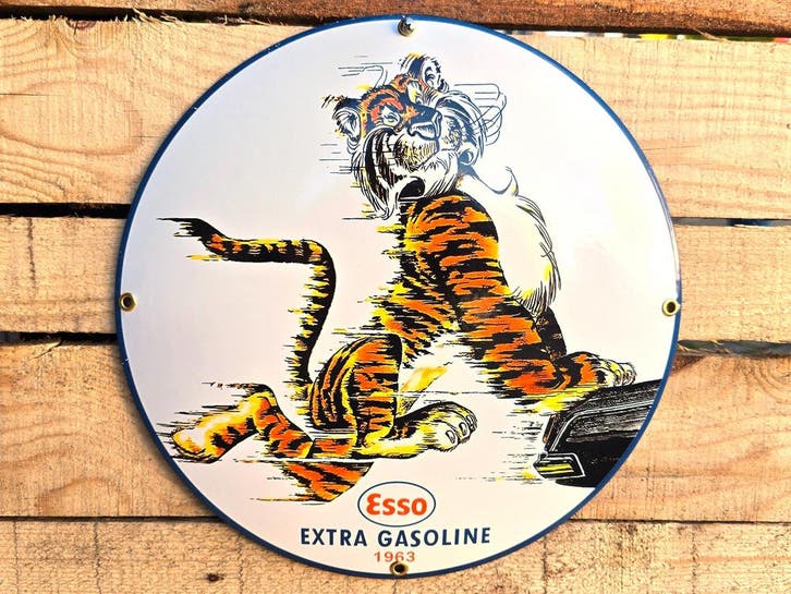 Esso Extra Gasoline" – Fuel Your Drive with the Iconic Tiger, Collections, Marques & Objets publicitaires, Envoi