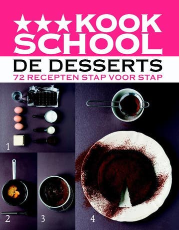 Kookschool De desserts 9789066119765 M. Magnier Morene, Verzenden, Zo goed als nieuw, M. Magnier Morene