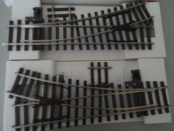 Märklin 1 - 5976/5977 - Modeltreinsporen (2) - 2 wissels met, Nieuw