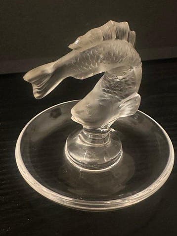 Lalique France - Sieradendoos - Kristal - Ringendrager