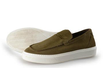 Manfield Loafers in maat 42 Groen, Verzenden, Loafers