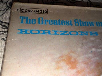 The Greatest Show On Earth - Horizons - 1st Germany Pressing