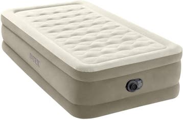 Intex Ultra Plush luchtbed | Tweede kansje | OP = OP, Verzenden, Ingebouwde pomp, Zo goed als nieuw, 1-persoons