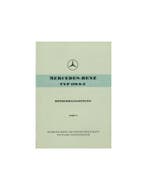1953 MERCEDES BENZ TYPE 170 S-V INSTRUCTIEBOEKJE DUITS, Ophalen of Verzenden