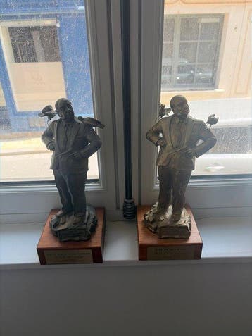 Lot of 2 - Official Award Trophies from Dinard Film Festival