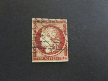 Frankrijk 1849 - Frankrijk 1849 - 1 frank Carmine Cérès -