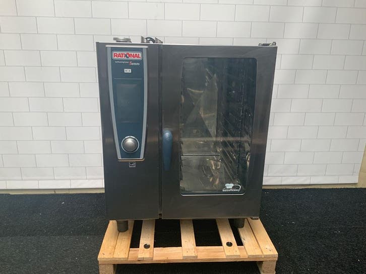 Rational Combi steamer SCC 101 gas 5Senses, Zakelijke goederen, Horeca | Keukenapparatuur, Gebruikt, Ovens, Microgolfovens en Steamers