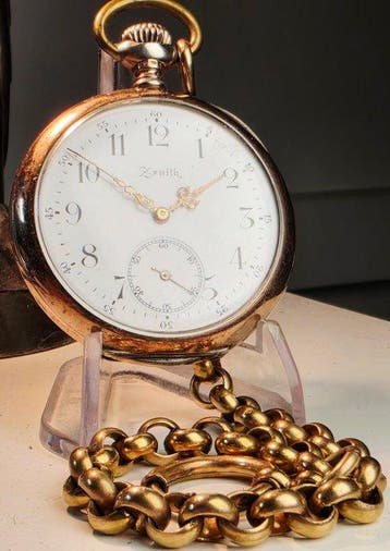 Zenith - Excellent Grand prix Paris 1900 15 jelws - 1123900, Nieuw