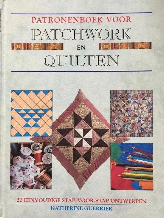 Patronenboek voor patchwork en quilten 9789061136606, Livres, Loisirs & Temps libre, Envoi