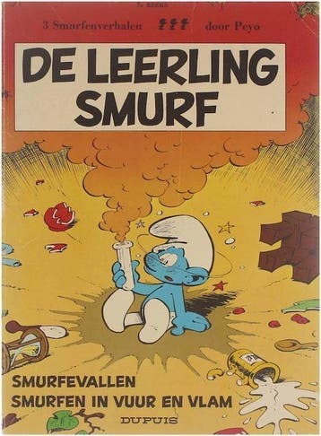De Smurfen, 7e reeks: De leerlingsmurf - Peyo., Verzenden