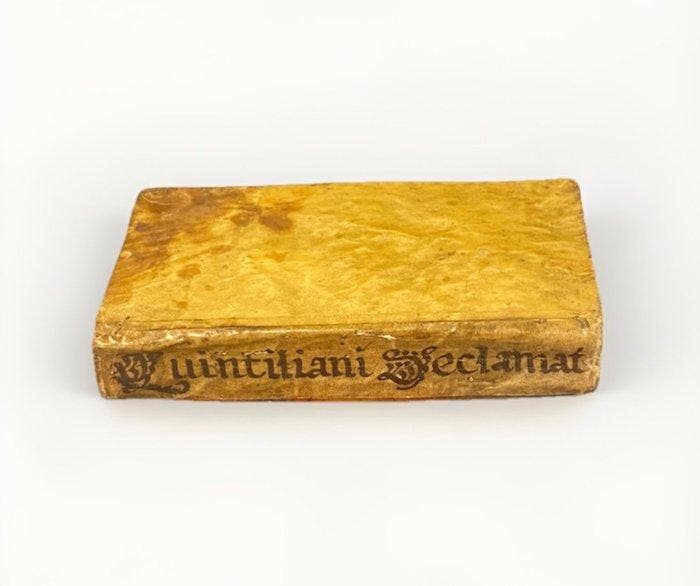 Quintiliani - Oratoris Eloquentissimi Declamationes - 1689, Antiquités & Art, Antiquités | Livres & Manuscrits