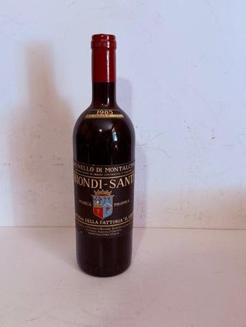 1985 Biondi-Santi Tenuta Greppo - Brunello di Montalcino, Nieuw