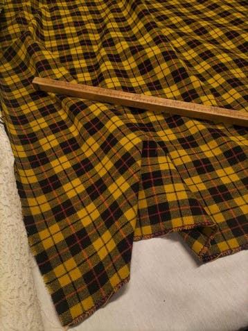 Magnifico tartan in misto lana - molto pesante - Meubelstof