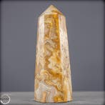 Indonesisch Agaat-Obelisk – Natuurlijke kracht in elegante