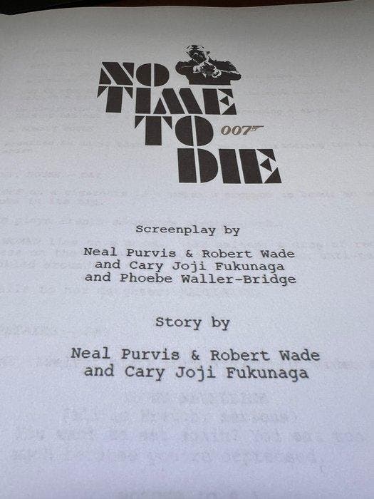 James Bond 007: No Time To Die - Daniel Craig, Rami Malek,, Verzamelen, Film en Tv