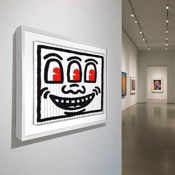 Poplea - Keith Haring — Vision Cinétique 3 eyes— Vision