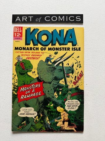 Kona Monarch of Monster Isle #17, #18, #20 - 3 Comic