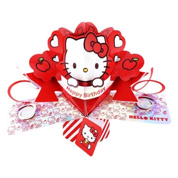 POP UP Wenskaart - POPL007 - Hello Kitty, Diversen, Ophalen of Verzenden, Nieuw