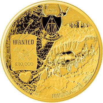 Kameroen. 1000 Francs 2024 Sherwood - Robin of the Hood -, Postzegels en Munten