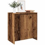 vidaXL Dressoir 70x41x75 cm bewerkt hout oud houtkleurig, Verzenden, Nieuw