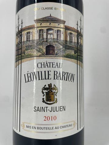 2010 Chateau Leoville Barton - Bordeaux, Saint-Julien 2ème, Nieuw
