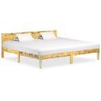 vidaXL Bedframe massief gerecycled hout 200x200 cm, Verzenden