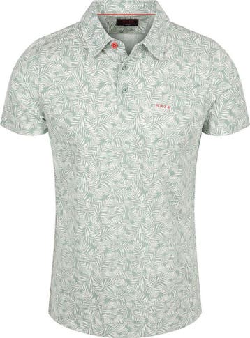 NZA Polo Albery Mist Groen maat Maat 52/54 (L) Heren, Verzenden