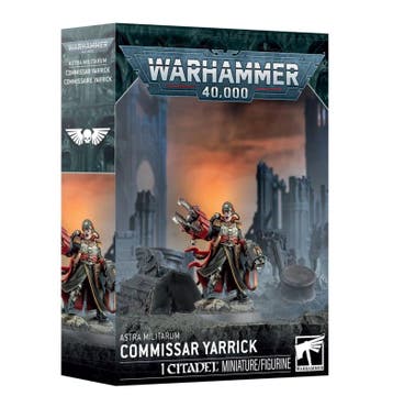 Astra Militarum Commissar Yarrick (Warhammer nieuw), Ophalen of Verzenden