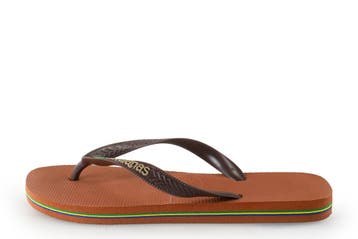 Havaianas Slippers in maat 40 Bruin, Vêtements | Femmes, Verzenden, Slippers