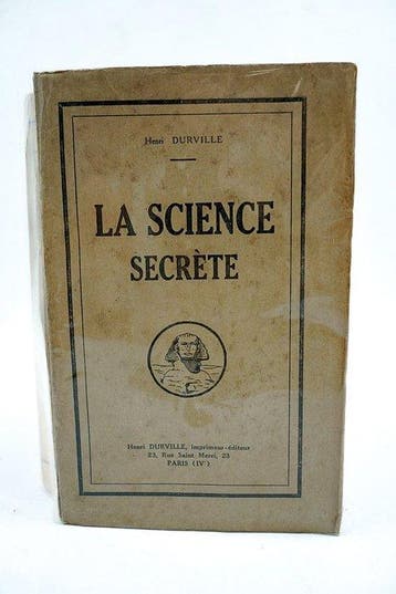 Henri Durville - La science secrète - 1923