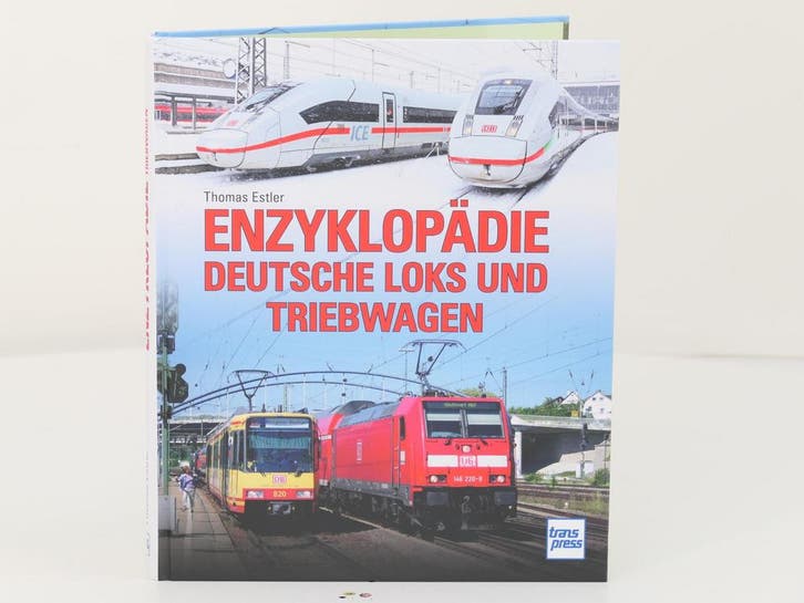 Transpress Enzyklopädie Deutsche Loks und Triebwagen hard.., Livres, Transport, Enlèvement ou Envoi