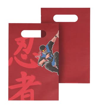 Ninja Uitdeeltasjes 23cm, Verzenden