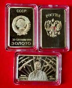 Themacollectie - Historical Collection of 3 Ingots 24 Gold