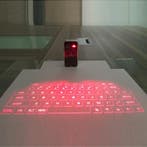 Draadloos Mini Laser Toetsenbord - Pocket Draagbaar Virtueel, Computers en Software, Verzenden, Nieuw, SeenDa