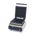 Wafelijzer Lolly Brusselse Wafel | 50–300°C | RVS | Zes, Verzenden