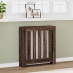 vidaXL Radiatorombouw 78x20x82 cm bewerkt hout bruin, Doe-het-zelf en Bouw, Verwarming en Radiatoren, Verzenden, Nieuw