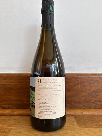 Romain Henin, Meunier tu Dors - Champagne Brut Nature - 1, Nieuw