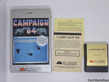 Colecovision - Sunrise - Campaign 84, Games en Spelcomputers, Verzenden, Gebruikt