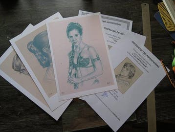 Miguel Ángel Alfaro Rey - Star Wars - Litografía - Set of 12, Verzamelen, Nieuw