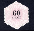 Pays-Bas 1877 - Telegramzegel - Livraison gratuite dans le, Gestempeld