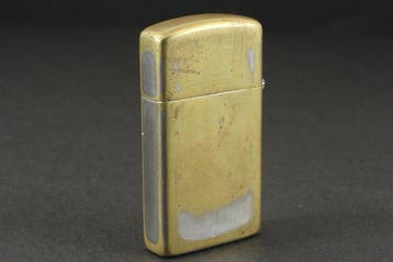 Zippo - Slim - Zakaansteker - Messing, Collections
