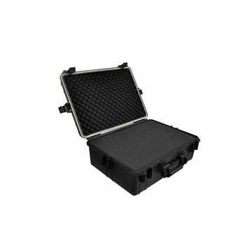 vidaXL Hardcase transportkoffer met schuimvulling zwart, Doe-het-zelf en Bouw, Verzenden, Nieuw
