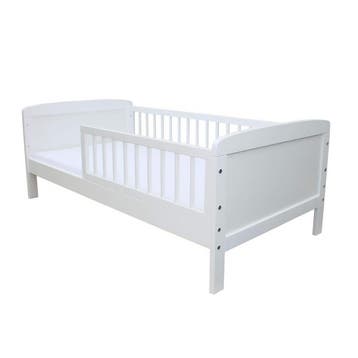Peuterbed Hout Wit 160x70 | Nieuw | Scherpe Prijs, Kinderen en Baby's, Ophalen of Verzenden, Nieuw, Hoogslaper